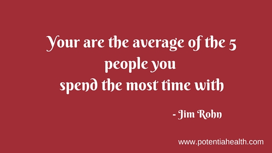 Who you spend time with…